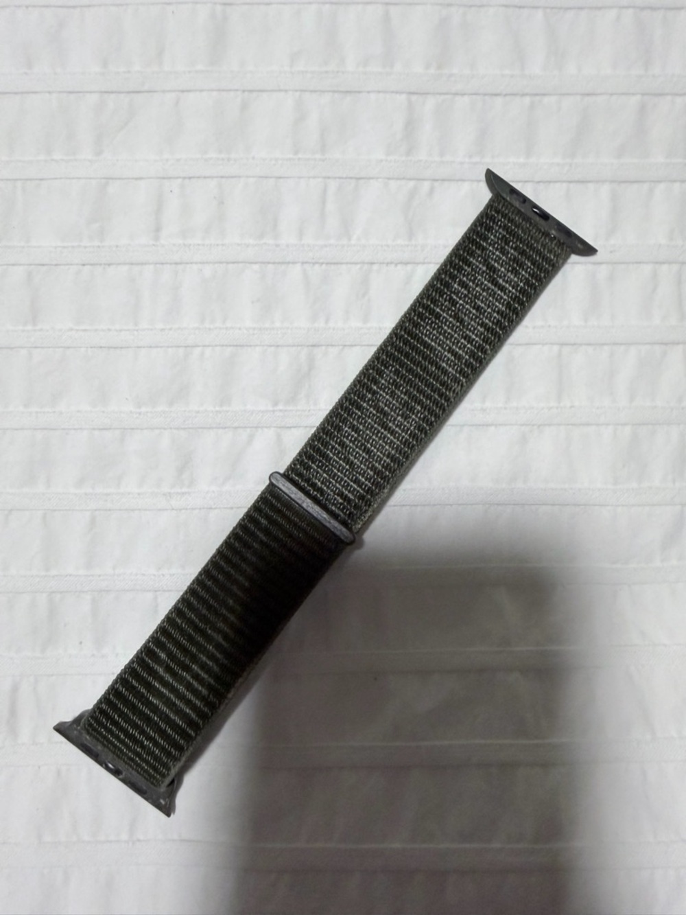 Sport Nylon Watch Band in Olive Green